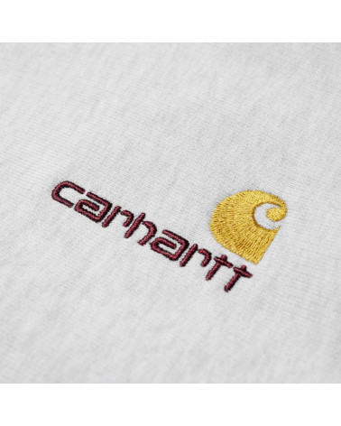 Sweat American Script Crew Carhartt Wip, shop New Surf à Dinan, Bretagne