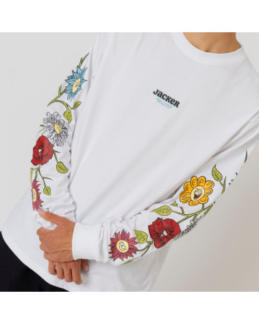 T-Shirt Manches Longues Fight Flower Jacker, shop New Surf à Dinan, Bretagne