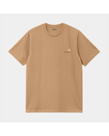 T-Shirt American Script Carhartt Wip, shop New Surf à Dinan, Bretagne