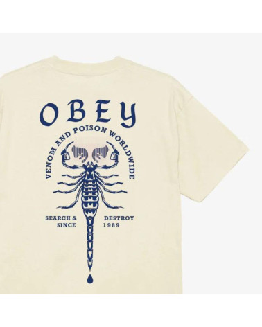 T-shirt Scorpion Obey, shop New Surf à Dinan, Bretagne